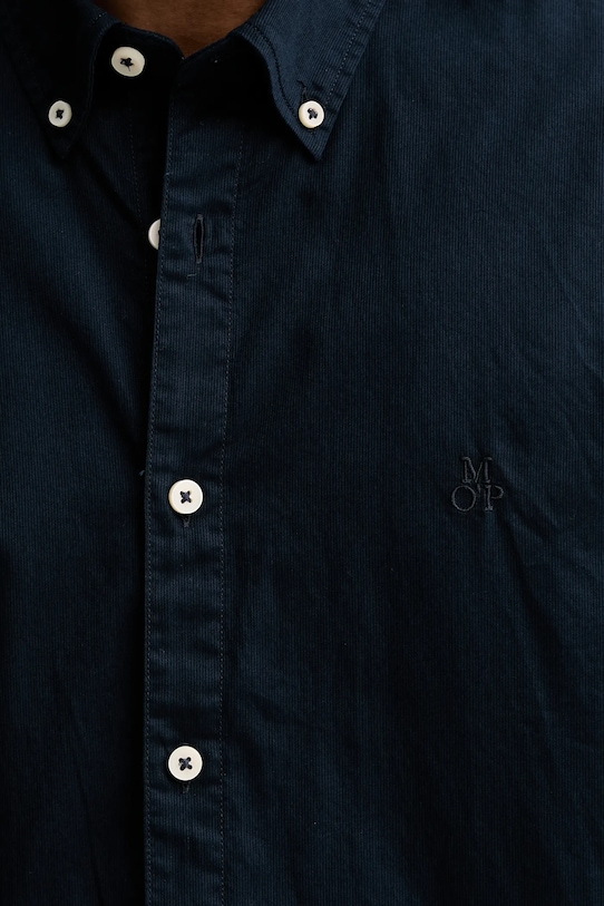 Bavlnená košeľa Marc O'Polo B21726842342 tmavomodrá