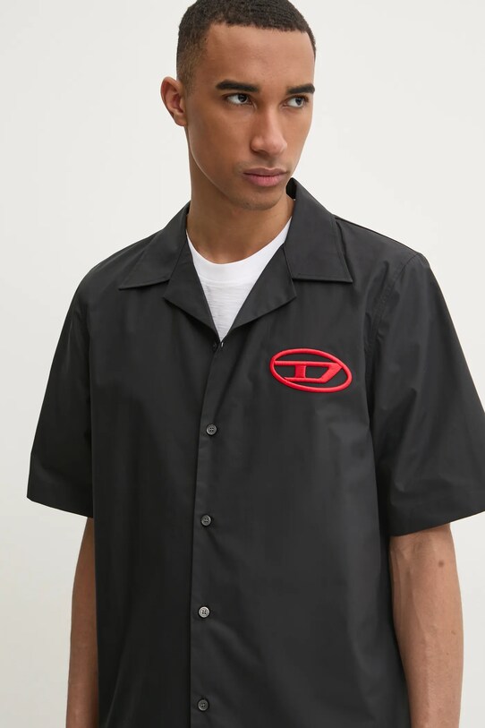 Srajca Diesel S-MAC-C SHIRT črna A14636.0PCAL