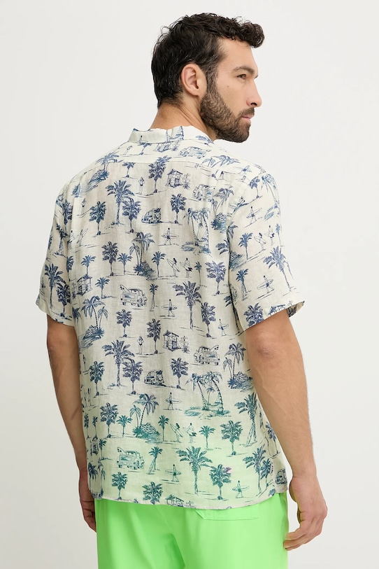 MC2 Saint Barth cămașă de in SIF0002 bej AA00