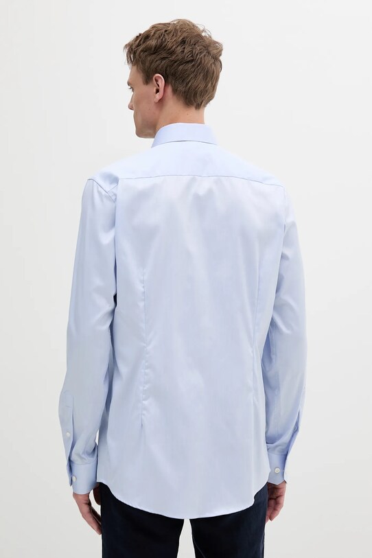 Odzież Eton koszula bawełniana 100012342.NOS niebieski