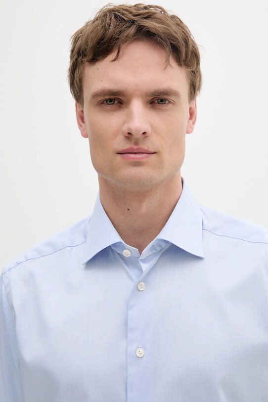 Eton koszula bawełniana niebieski 100012342.NOS