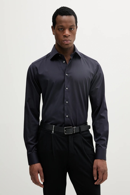 Eton koszula bawełniana bawełna granatowy 100012342.NOS