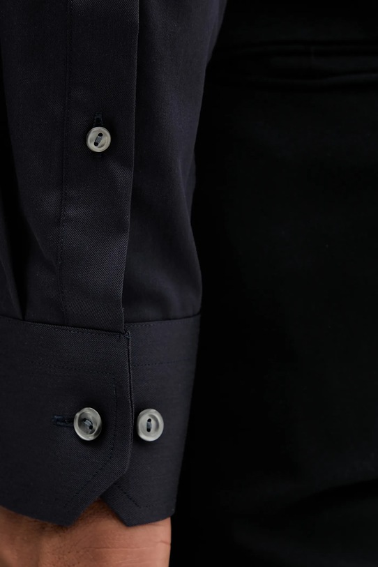 Eton koszula bawełniana 100012342.NOS granatowy