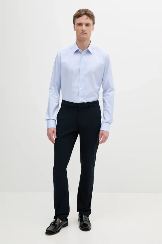 Eton koszula bawełniana 100012744.NOS niebieski AA00