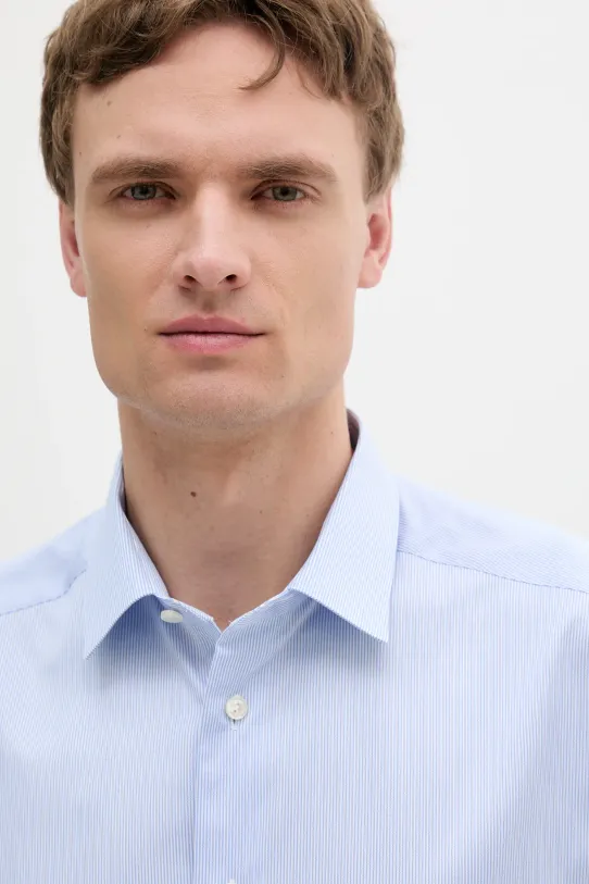 Eton koszula bawełniana niebieski 100012744.NOS