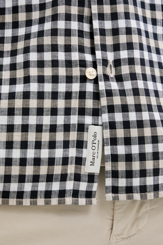 Bavlnená košeľa Marc O'Polo M20724542090 čierna