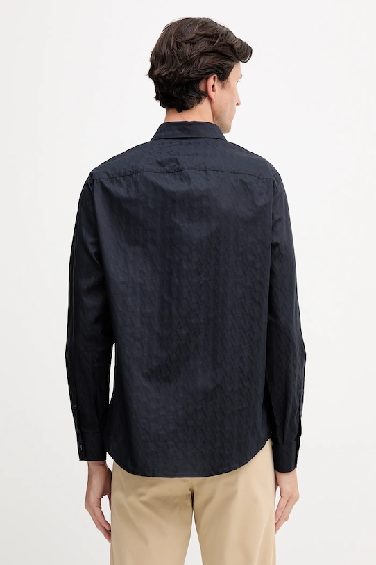 Oblečenie Bavlnená košeľa Armani Exchange XM001587.AF16631.NOS tmavomodrá