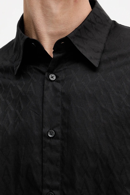 Armani Exchange koszula bawełniana XM001587.AF16631.NOS czarny