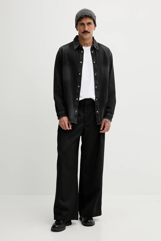 Diesel koszula jeansowa D-SIMPLY A03534.0DBDC niebieski AA00