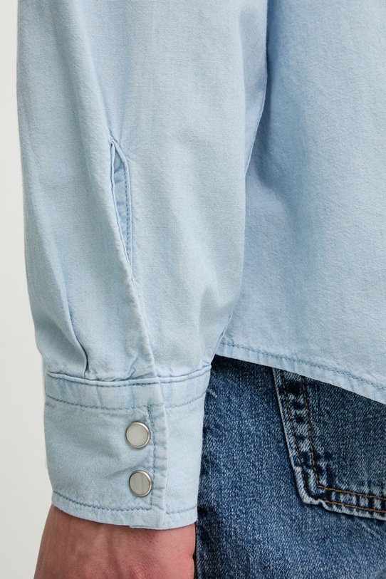 Levi's koszula bawełniana CLASSIC WESTERN STANDARD 85745 niebieski