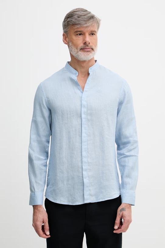 Armani Exchange férfi vászon ing kék XM001222.AF14619.NOS