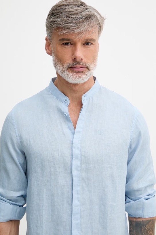 Armani Exchange férfi vászon ing kék XM001222.AF14619.NOS