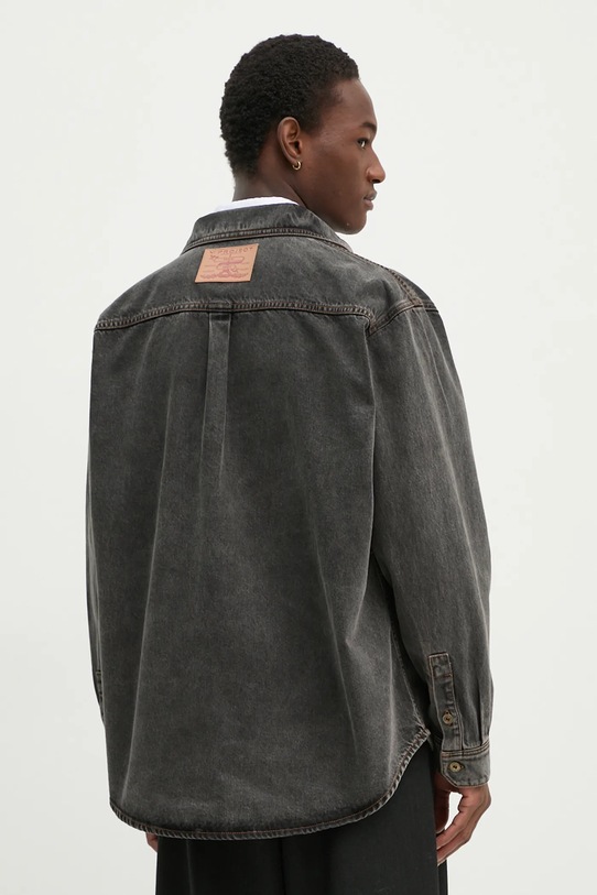 Traper košulja Y/Project EVERGREEN PARIS' BEST PATCH DENIM SHIRT 207SI002