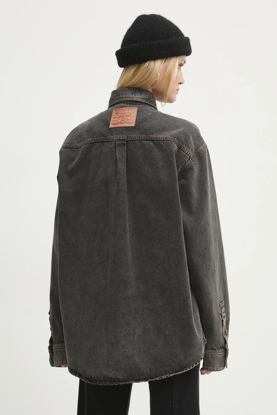 Traper košulja Y/Project EVERGREEN PARIS' BEST PATCH DENIM SHIRT 207SI002