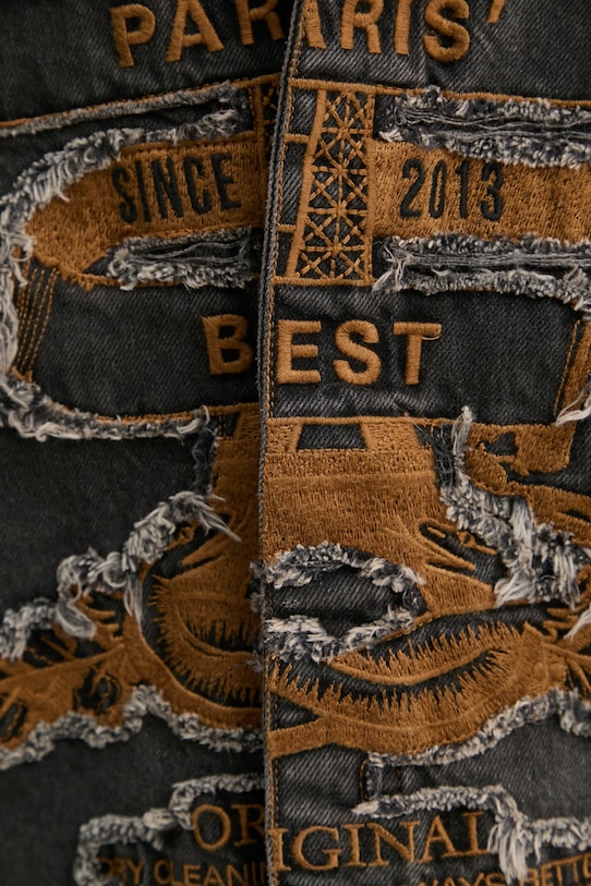 Traper košulja Y/Project EVERGREEN PARIS' BEST PATCH DENIM SHIRT 207SI002