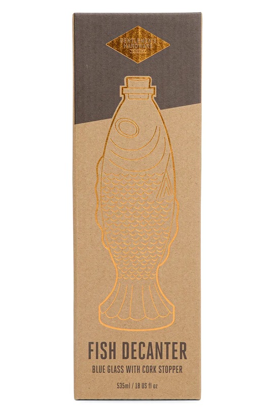 Gentlemen's Hardware carafă Fish Decanter albastru GEN857UK