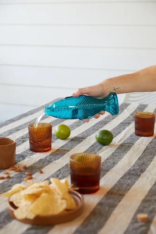 Gentlemen's Hardware carafă Fish Decanter GEN857UK albastru