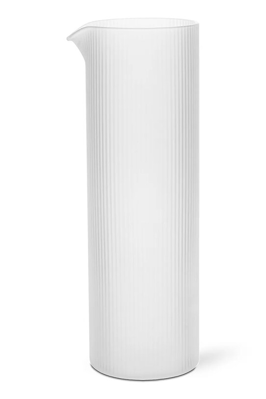 ferm LIVING dzbanek na wodę Ripple Water Jug 1,2 L biały 1104270134