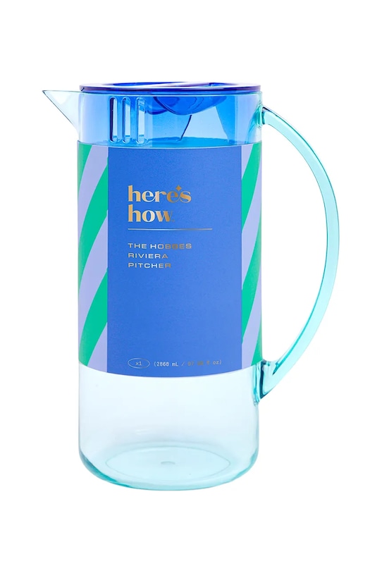 Here's How dzbanek The Hobbes 2,8 L turkusowy HHC142UK