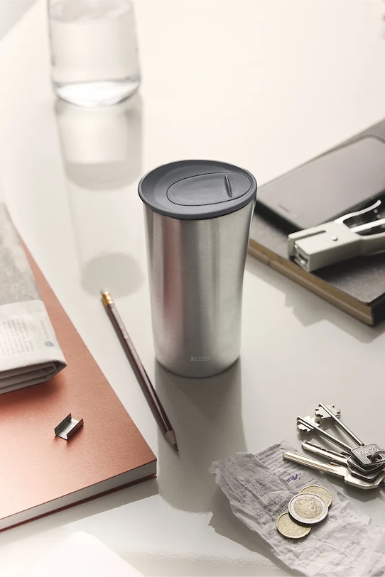 Cucina e Bar Alessi tazza termica Buri 330 ml BK01 grigio