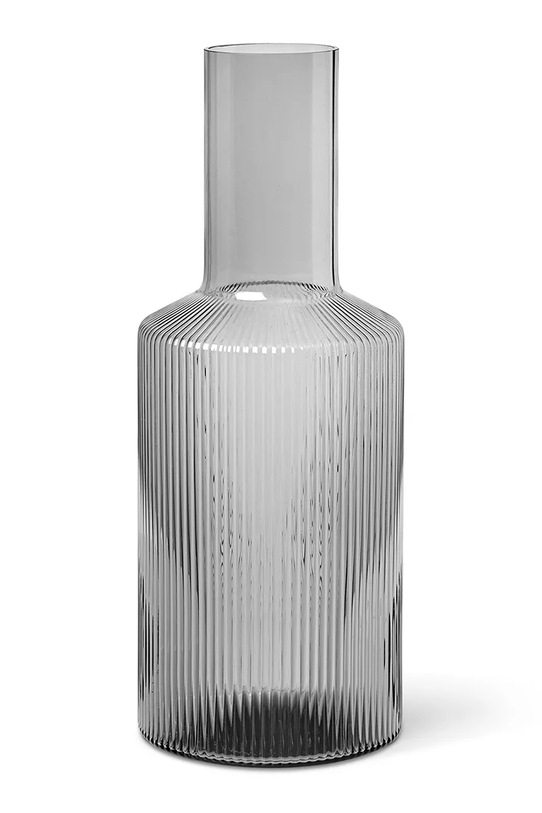 ferm LIVING karafka Ripple 1 L 100125112 czarny AA00