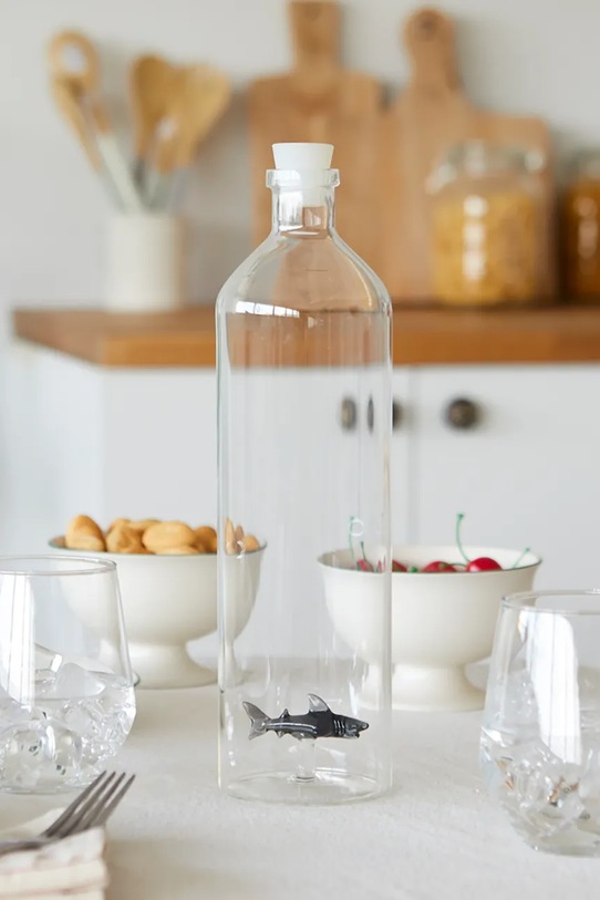 Kuchnia i bar Balvi butelka na wodę Atlantis Shark 1,2 L 27666 transparentny