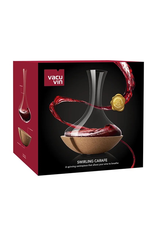 Kuchnia i bar Vacu Vin karafka dekantacyjna do wina Swirling Carafe 76010602 transparentny