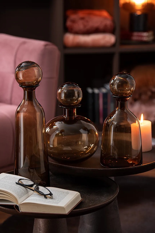 J-Line karafka 3,5 L brązowy 18627