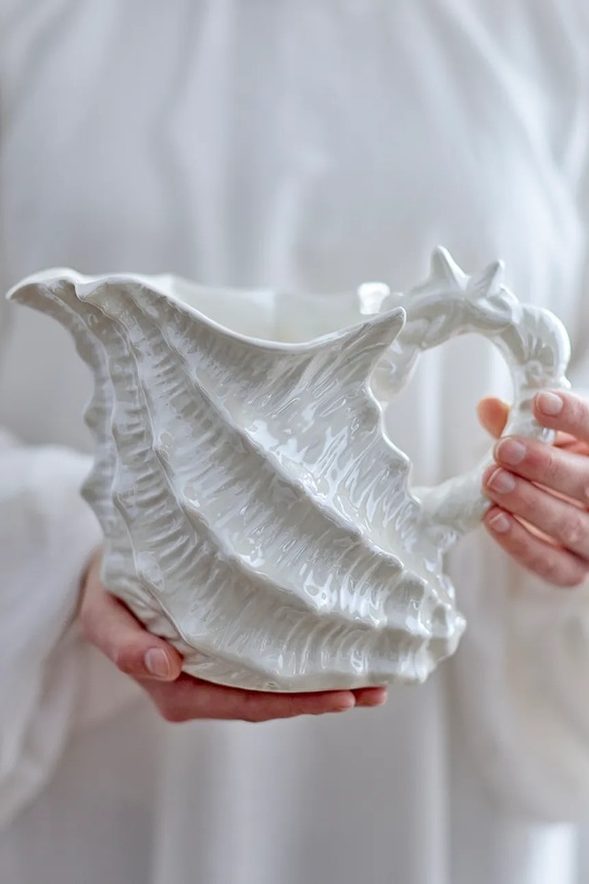 Кувшин Bloomingville Shellie 1 L белый 82072684