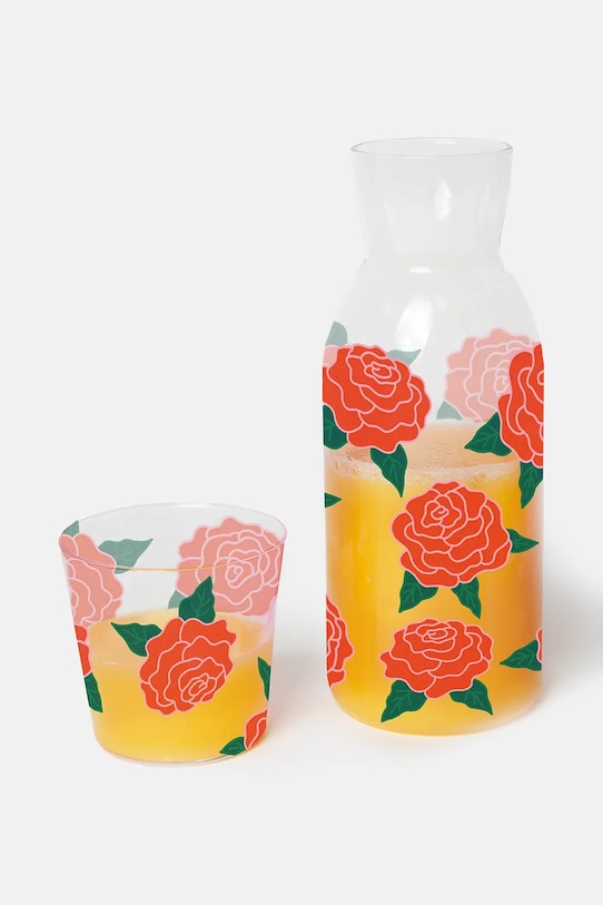 DOIY kozarec iz stekla DYJGLROS pisana AA00