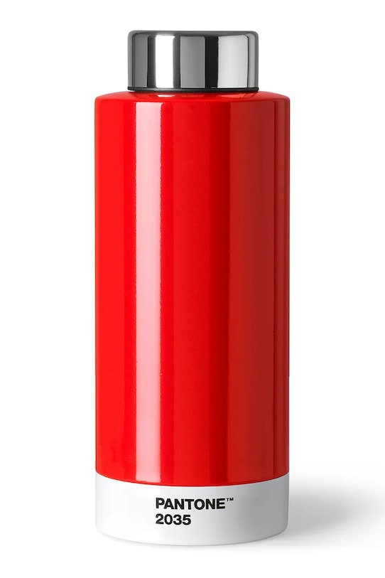 Pantone butelka termiczna ze stali nierdzewnej 0,63 l czerwony 101122035