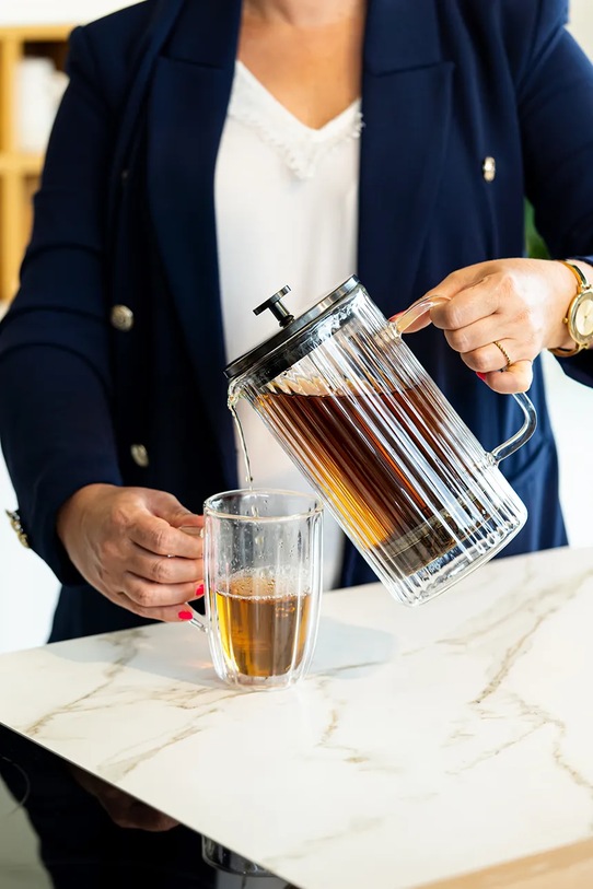 Konvička na kávu Vialli Design Grafi 1 L 30671.