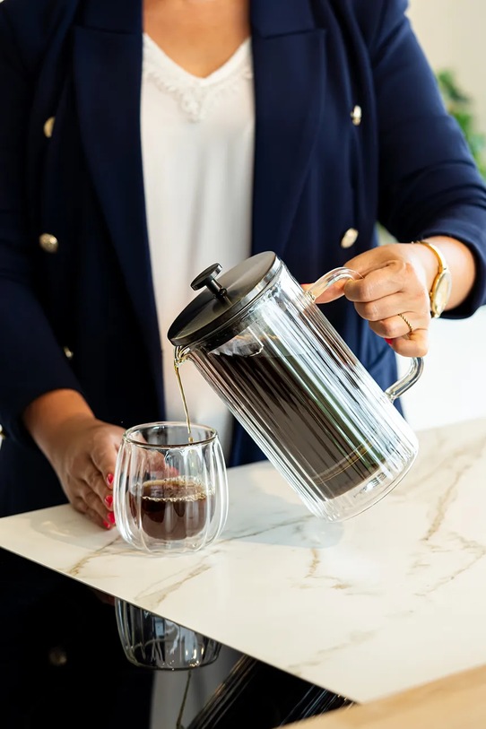 Konvička na kávu Vialli Design Grafi 1 L 30671.