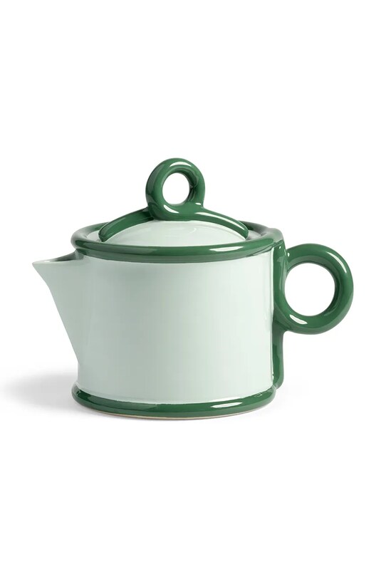 &k amsterdam teáskanna loop green 700 ml zöld 2844.06
