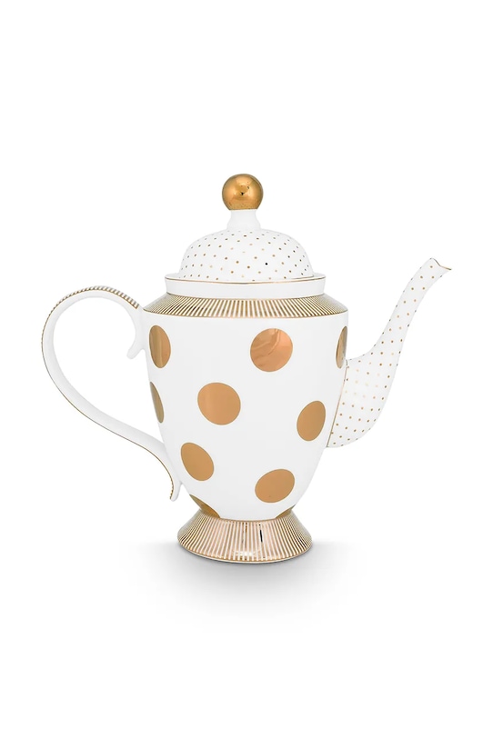 Pip Studio dzbanek do herbaty Dot Delight 1,25 L 51005086 żółty AA00