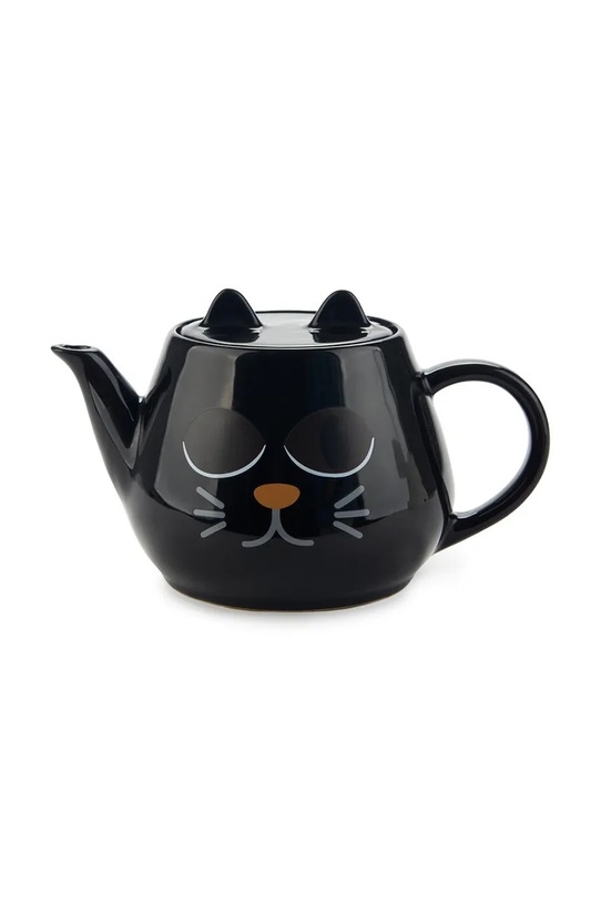 Balvi dzbanek do herbaty Wake Cat 10,8 x 18 x 12 cm czarny 28143