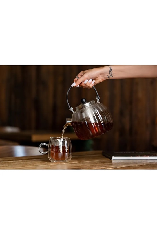 Vialli Design zaparzacz do herbaty Volare 1 L szary 1753..