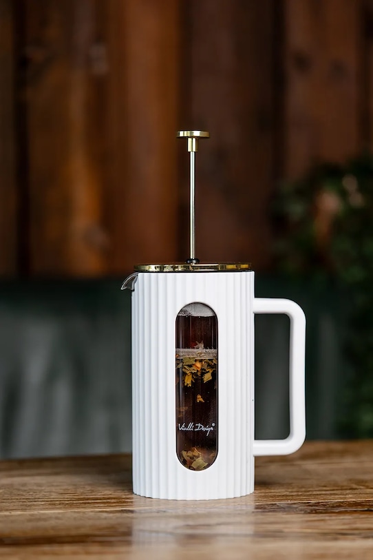 Vialli Design zaparzacz do kawy i herbaty 1 L 1708 biały