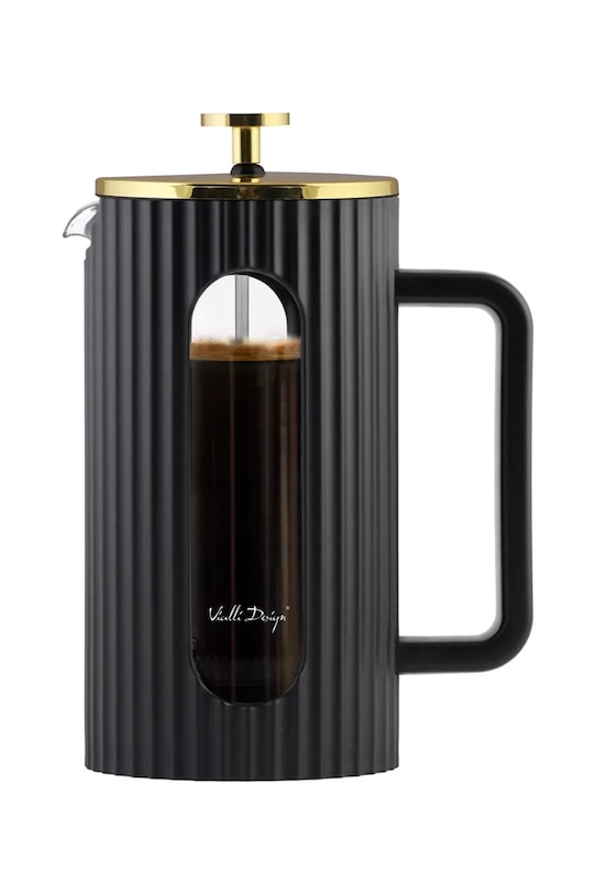 Kuchnia i bar Vialli Design zaparzacz do kawy i herbaty 1 L 1715 czarny