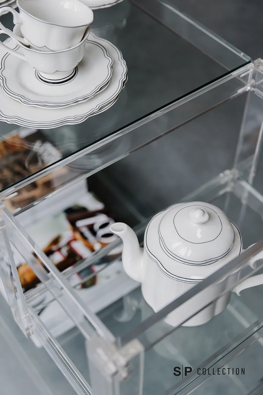 S|P Collection dzbanek do herbaty z porcelany 1,3 l biały 856238