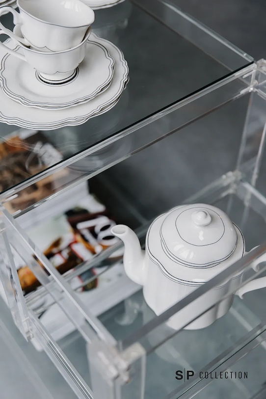 S|P Collection dzbanek do herbaty z porcelany 1,3 l biały 856238