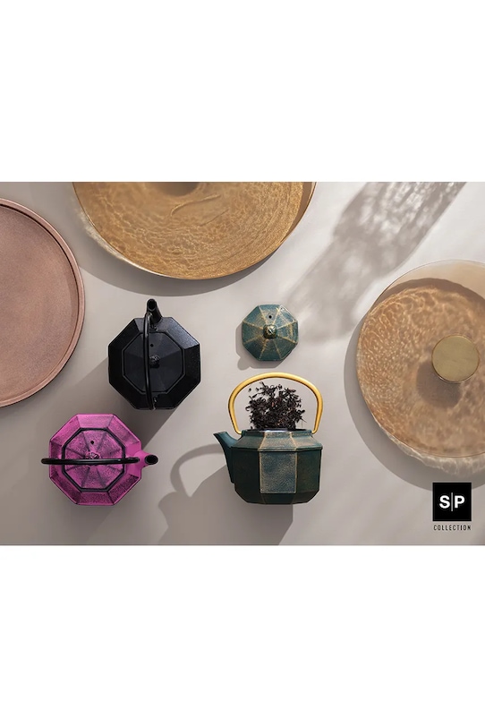 Bucătărie și bar S|P Collection fierbător pentru ceai din fier 350 ml 820022 negru