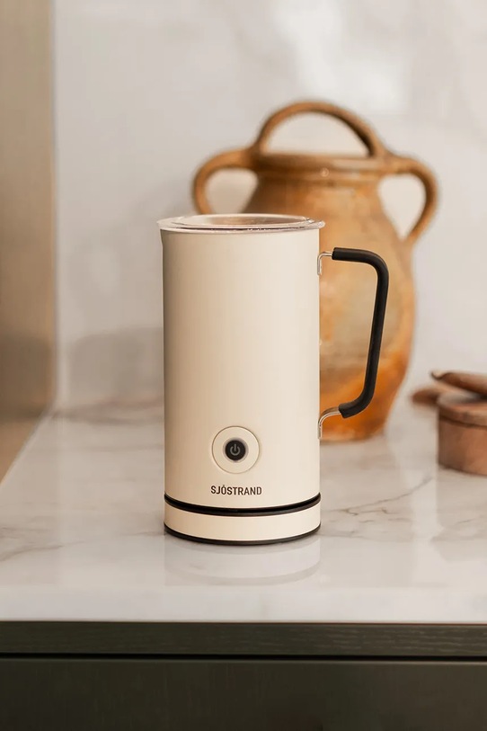 Sjostrand вспениватель для молока из нержавеющей стали 20,5 x 12,5 x 15,5 cm F1.BE.EU.A бежевый