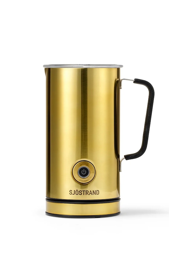 Sjostrand Вспениватель для молока из нержавеющей стали 20,5 x 12,5 x 15,5 cm жёлтый F1.BR.EU.A