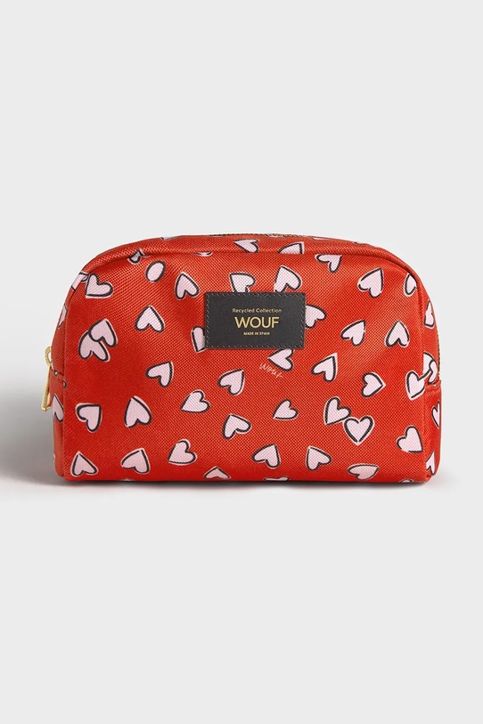 WOUF borsa da toilette Crush rosso MB250006