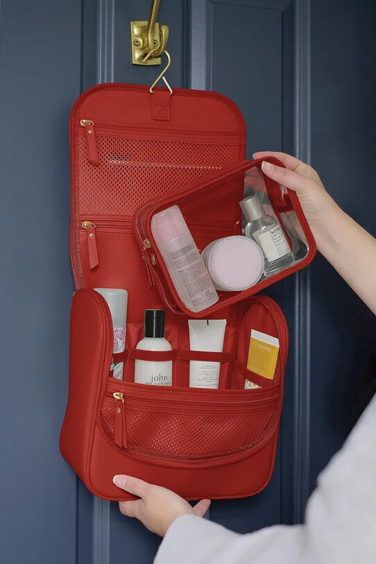 Potovalna kozmetičarka Stackers 0 rdeča 76333