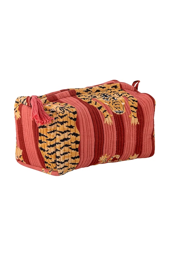 Bloomingville kosmetyczka Poirino 82066510 czerwony AA00