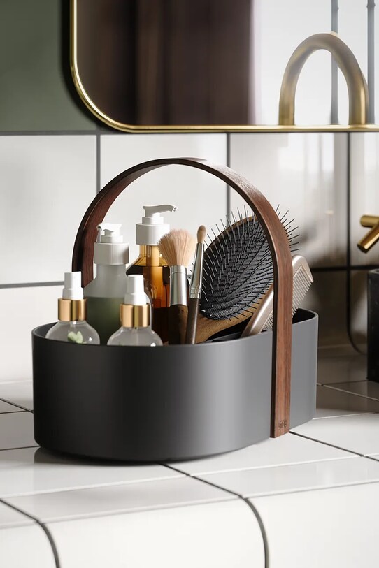 Umbra organizator pentru cosmetice Bellwood negru 1019130.048