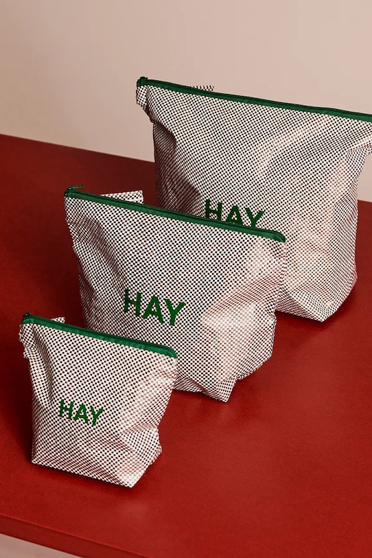 Σετ τσαντάκια HAY Candy Mono Wash Bag 3-pack AE750.E493.AB48 γκρί AA00