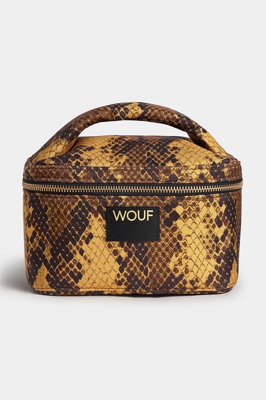 WOUF kosmetyczka podróżna Boa 20 x 12 x 15 cm brązowy TV250016